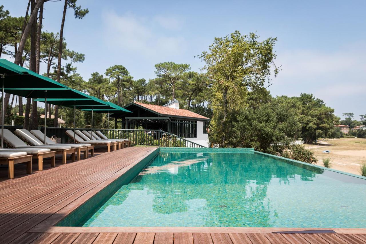 Hotel Les Hortensias Du Lac Soorts-Hossegor ภายนอก รูปภาพ