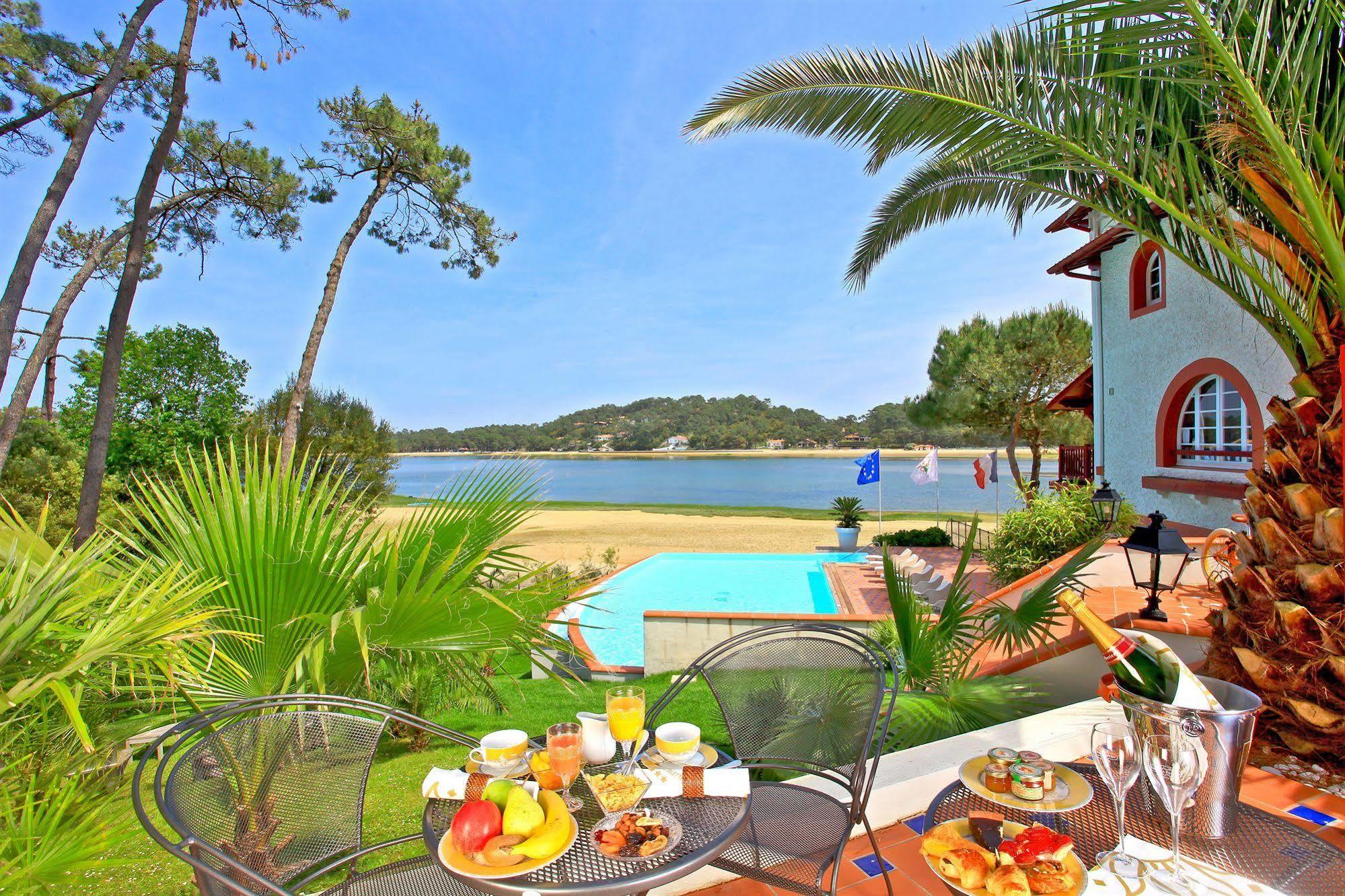 Hotel Les Hortensias Du Lac Soorts-Hossegor ภายนอก รูปภาพ