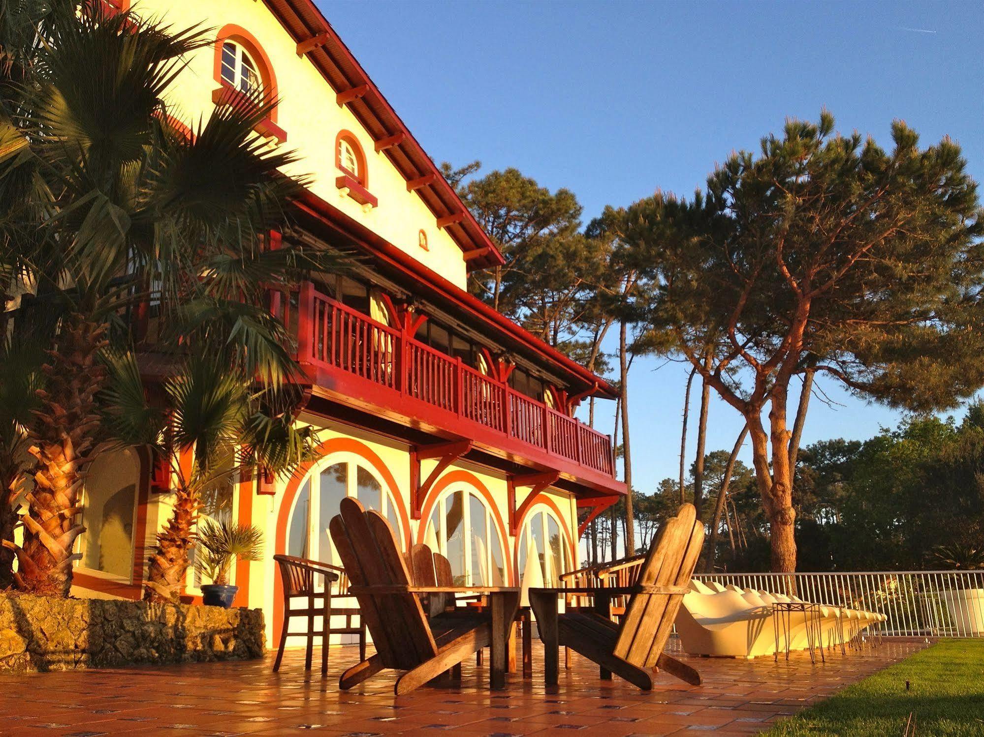 Hotel Les Hortensias Du Lac Soorts-Hossegor ภายนอก รูปภาพ