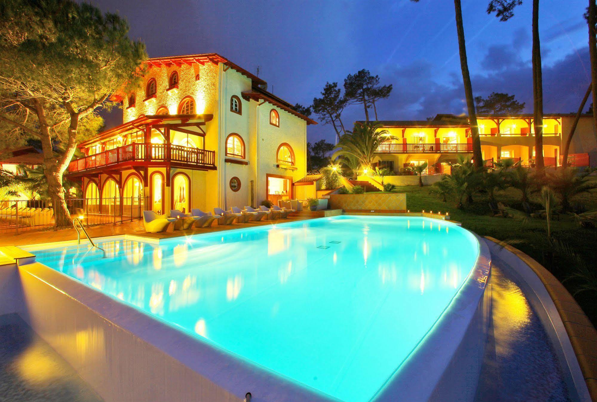 Hotel Les Hortensias Du Lac Soorts-Hossegor ภายนอก รูปภาพ