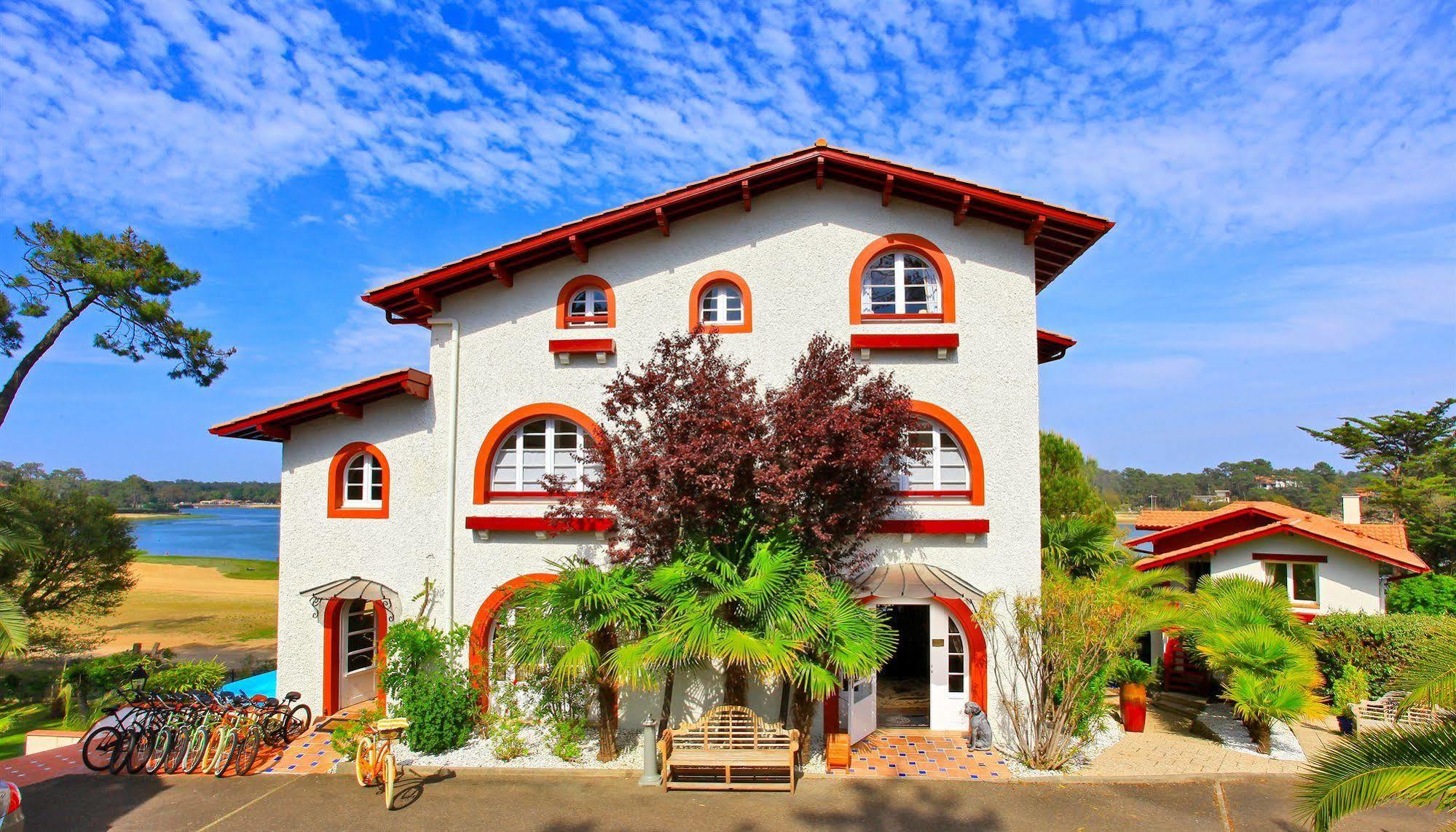 Hotel Les Hortensias Du Lac Soorts-Hossegor ภายนอก รูปภาพ