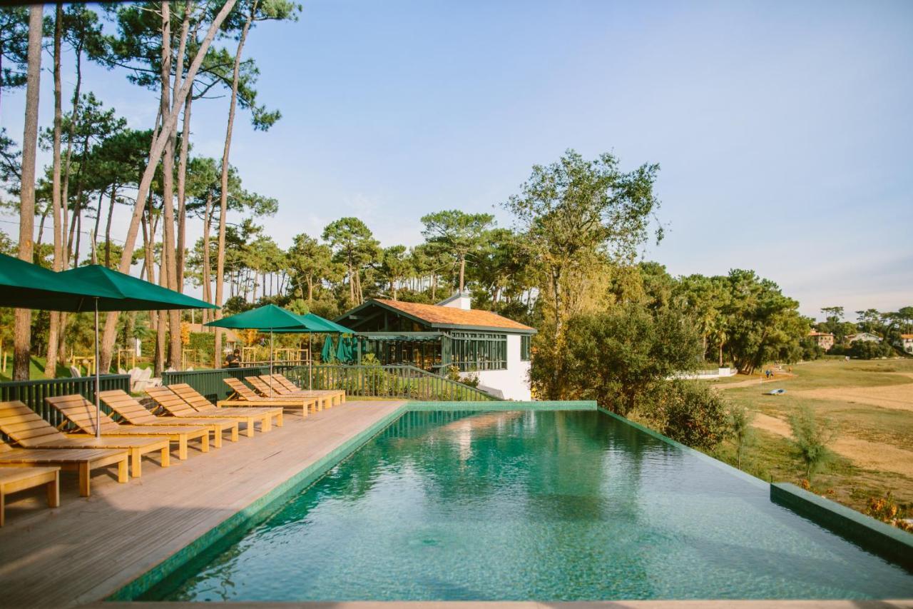 Hotel Les Hortensias Du Lac Soorts-Hossegor ภายนอก รูปภาพ